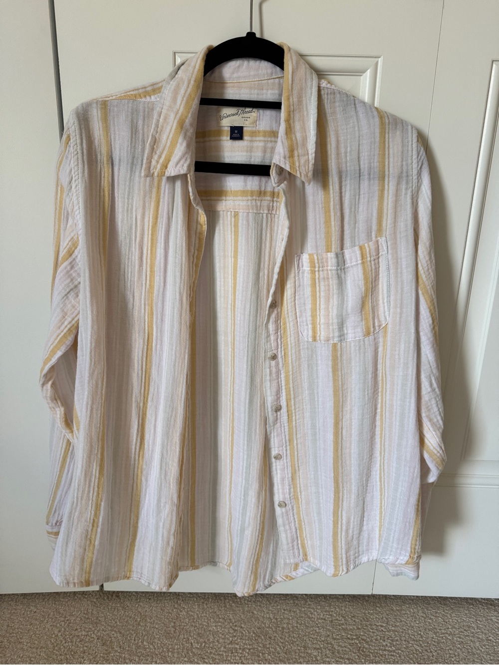 Universal Thread Cotton Button Down Long Sleeve